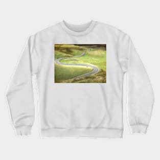 A Winding Road, Derbyshire Crewneck Sweatshirt